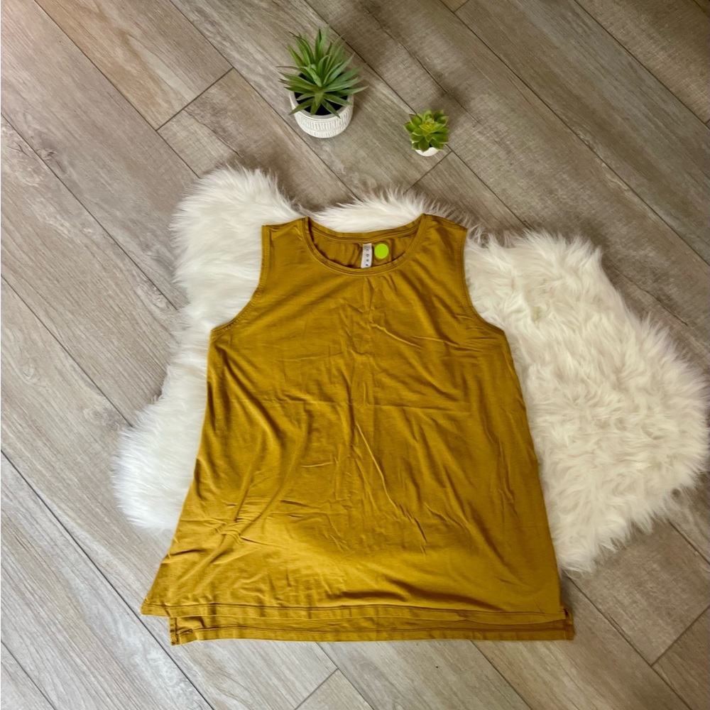 CORE 10 | Mustard Gold Muscle Tank Top (1X)
